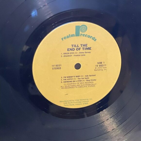 Various Till The End Of Time Vol. 2 (Vinyl, 1976) Realm Records 1V 8031 VG LP - Picture 10 of 12